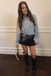 Saddle Tiered Ruffle Skort