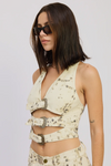 Montana Buckle Halter Top