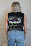 Nickleback Rhinestone Fringe Tank