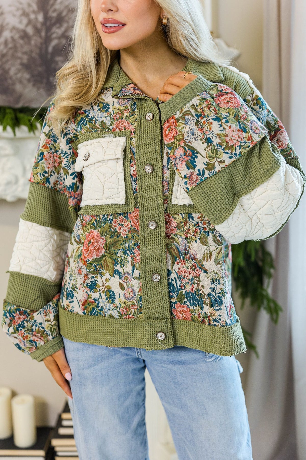 Artisan Quilt Patchwork Jacket