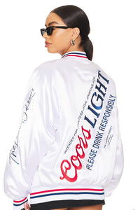 Pre-Order Coors Light 1980 Varsity Jacket - White