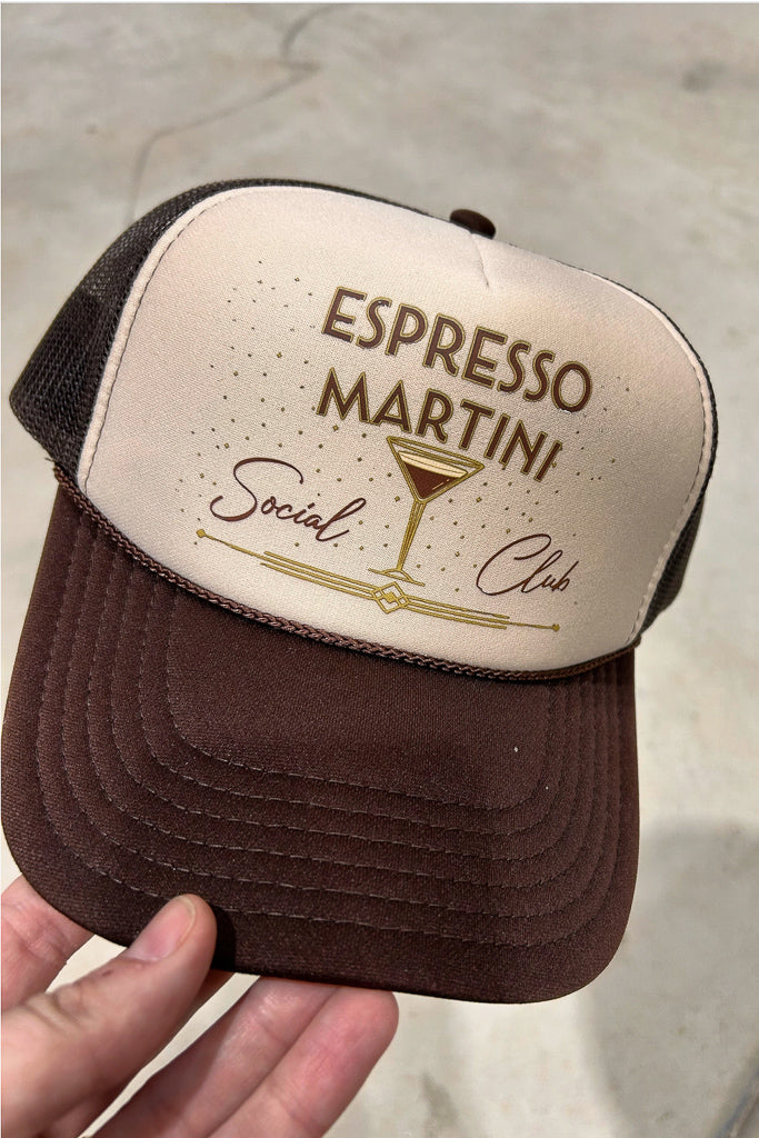 Pre-Order Espresso Martini Social Club Trucker