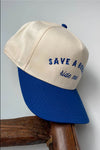 Save A Horse Ride Me Trucker Hat - Blue