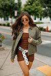 Classic Barn Jacket- Olive Green
