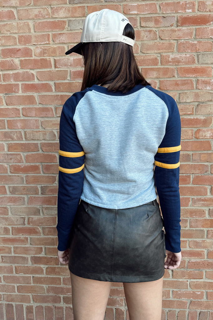 Predators Drawstring Crop Pullover