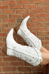 Billini Dollie Boots- White/Gold