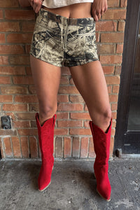 Wild Range Camo Micro Shorts