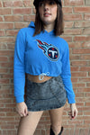  Titans Drawstring Crop Pullover 