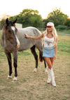 Wild West Cowgirl Hat Necklace