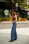 Audra Retro Straight Jeans