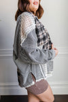 Mystic Stripe Plaid Shacket