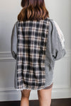 Mystic Stripe Plaid Shacket