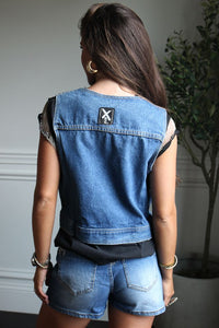 Vintage Denim Vest