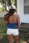 Outlaw Stud Denim Vest