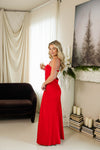 Scarlett Satin Maxi Dress