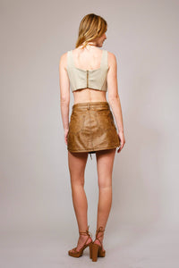 Pre-Order Western Buckle Crop Top