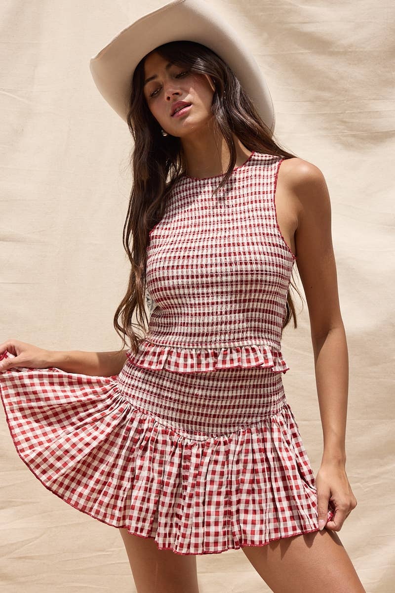 Cape Checkered Set