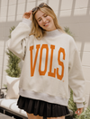 Tennessee Vols Reversible Mock Neck Sweatshirt