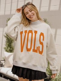 Tennessee Vols Reversible Mock Neck Sweatshirt