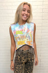 Dave Matthews Band Rhinestone Fringe Tank 