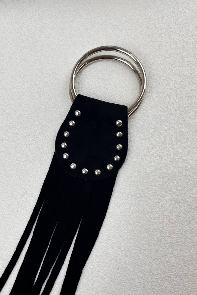 Double Ring Fringe Belt