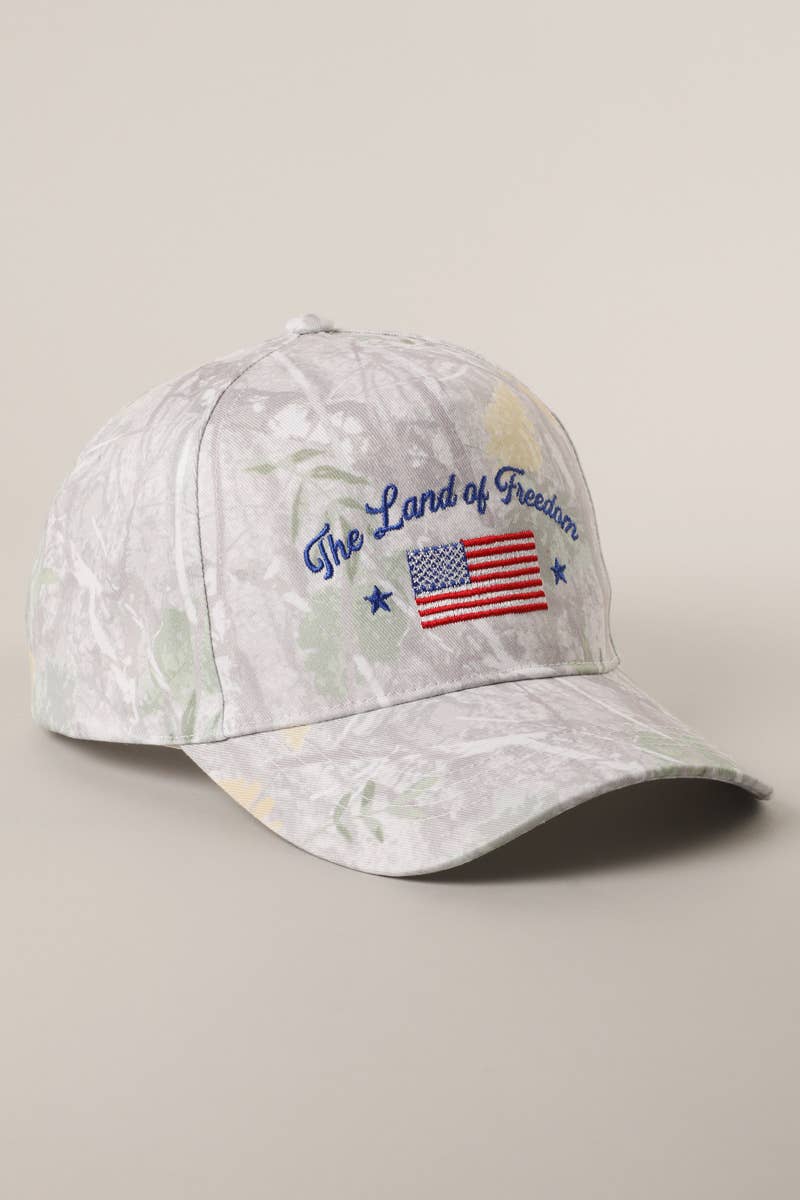 Land Of Freedom Camo Hat