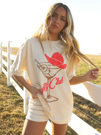 Cowboy Country Club Martini Tee