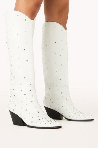 Billini Zoelle White Boots