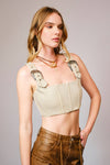 Pre-Order Western Buckle Crop Top