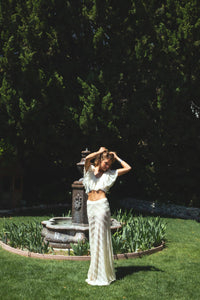 Mariss Maxi Skirt- White