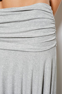 Ari Ruched Midi Skirt