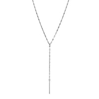 Silver Shimmer Lariat