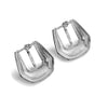 HillBetty - Buckle Betty Mini Earrings - Silver