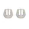 HillBetty - Buckle Betty Mini Earrings - Silver