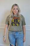 Beatles Rhinestone Fringe Tee