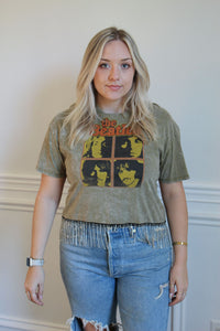 Beatles Rhinestone Fringe Tee