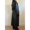 Midnight Muse Faux Leather Coat