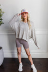 Hillsboro V Neck Sweater- Ivory