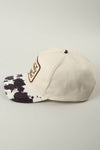 Howdy Darlin Two Tone Cow Print- Black