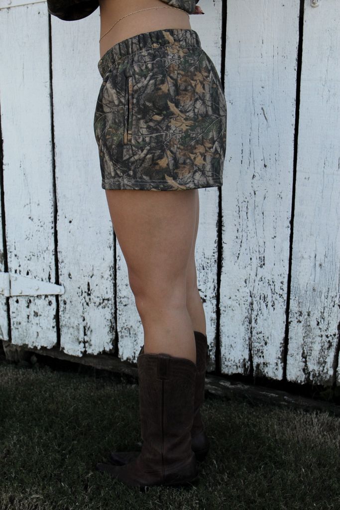 Woodland Camo Lounge Shorts
