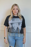 Jimi Hendrix Rhinestone Fringe Tee