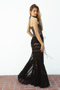 Mariss Maxi Lace Skirt