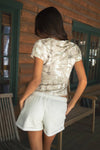 Ashli Light Camo Baby Tee