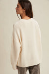 Double Horseshoe Sweater-Ivory