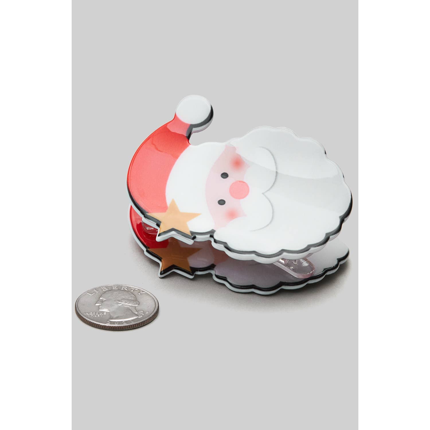 SANTA CLAUS HAT CLIP