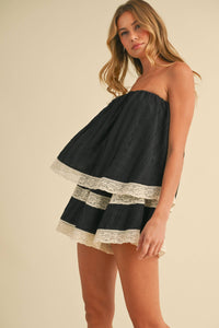 Santorini Lace Romper