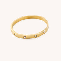 Nikki Smith Designs - Corinne Gold Bangle Bracelet