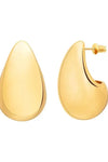 Raindrop Statement Earring - Gold