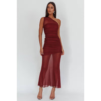 Siren Maxi Dress - Wine