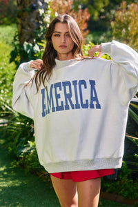 Pre-Order USA/AMERICA Reversible Mockneck